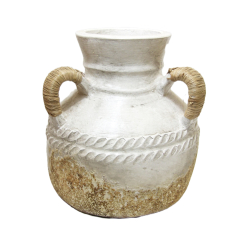 Wazon Dzban z 3 Uszami gliniany Rustykalny Boho 30cm